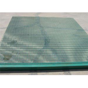 Galvanized Anti Climb Curved Metal Fence Welded 358 Security Fencing