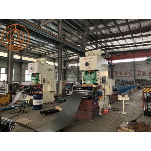 Buy cheap Fully Automatic Galvanized Steel Cable Tray Machine With Hydraulic Punching from wholesalers