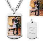 Buy cheap Couple Custom Stainless Steel Keychains from wholesalers