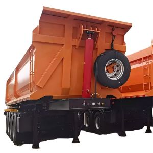 CIMC High Quality High-Strength with State-of-the-Art Design dump semi trailer