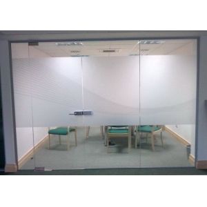 Buy cheap Customizable 120gsm Liner 100mic Thickness Frosted Sticker for Glass from wholesalers