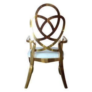 Buy cheap Leather Cover Flower Arm Chair For Reception Area And Group Photo Area from wholesalers