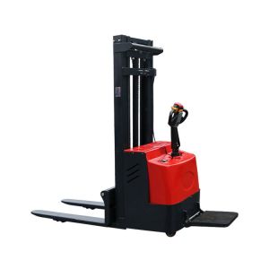 Buy cheap 2 Cyclinder Electric Pallet Stacker Walkie Lift Battery Powered 1600mm from wholesalers