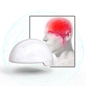 Buy cheap Biomagnetic Health Analyzer Machine Brain Stimulation Stroke Recovery 810nm Helmet from wholesalers