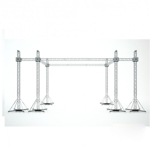 Aluminum Stage Truss System 300kg Load Capacity Quick Installation