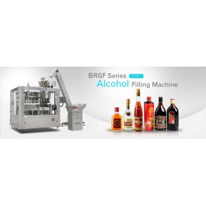 CE Certification 4kw 10000BPH Liquor Filling Machine glass bottle alcohol