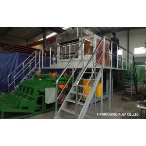 Buy cheap Automatical Egg Tray Making Machine , Recycled Egg Crate Making Machine from wholesalers