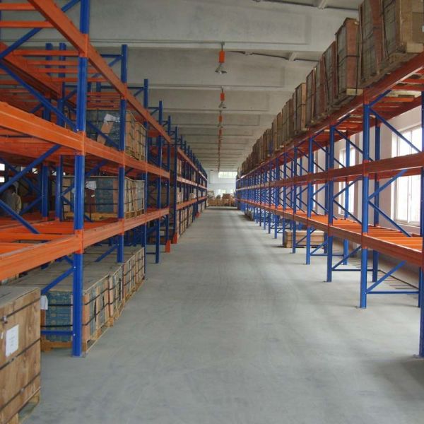 Powder Coated Adjustable Pallet Rack Shelving / Warehouse Rack