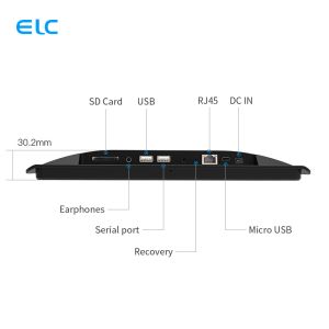 10.1 Inch Android Wall Mount Meeting Room Tablet RK3288 LCD IPS Panel
