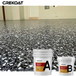 Buy cheap Residential Epoxy Flake Floor Coating Customizable For Hospital from wholesalers