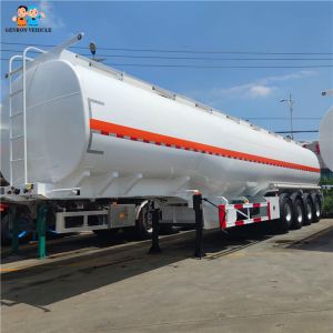 Buy cheap Petroleum 4 Axles Oil Tanker Truck Trailer Vehicle With Flow Meter Used In Ghana from wholesalers