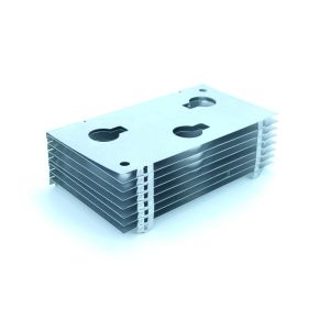 Spraying Surface Processing OEM Aluminum Extrusions Profile CNC Machining Silver