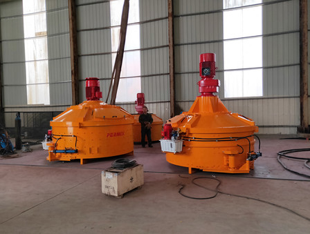 1200kgs Input Vertical Concrete Mixer / Sand Mixing Refractory Mixer Machine