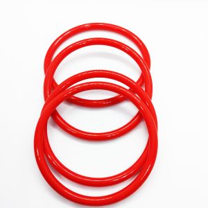 Heat Resistant Soft Silicone Rubber O Rings Round Shaped With Different Colors