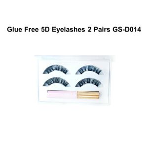 Buy cheap Lightweight 2 Pairs 3D Mink Eyelashes / Natural Beauty False Eyelashes from wholesalers