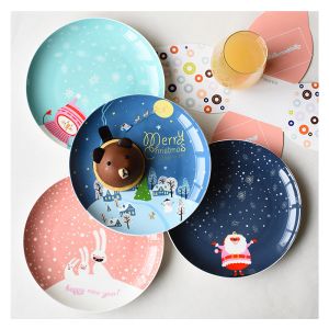 Buy cheap Modern Elegant CMYK Printing 8.5inch Bone China Dinnerware Set from wholesalers