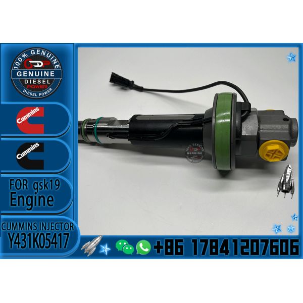 Buy cheap Huida original JCM921F QSK19 engine injector Y431K05248 fuel injector Y431K05417 used in Cummins from wholesalers