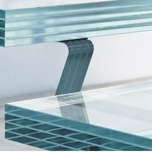 Buy cheap Customized Ultra Clear Laminated Glass With High Transparency from wholesalers