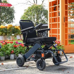 Buy cheap Lithium Battery Brushless Motor Disabled Wheelchair 6km/H from wholesalers