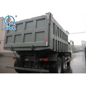 Buy cheap Sinotruk 70 tons Capacity Gray Color Construction Tipper Truck 371 Hp Mining Dump Truck With Half Cabin from wholesalers