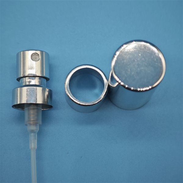 Quality Silver Colour Perfume Spray Crimp Pump For Fragrance Distribution for sale
