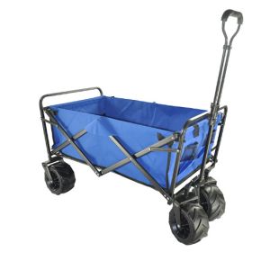 Buy cheap Folding Wagon Stretching Handle Collapsible Camping Cart Folding Beach Trolley from wholesalers