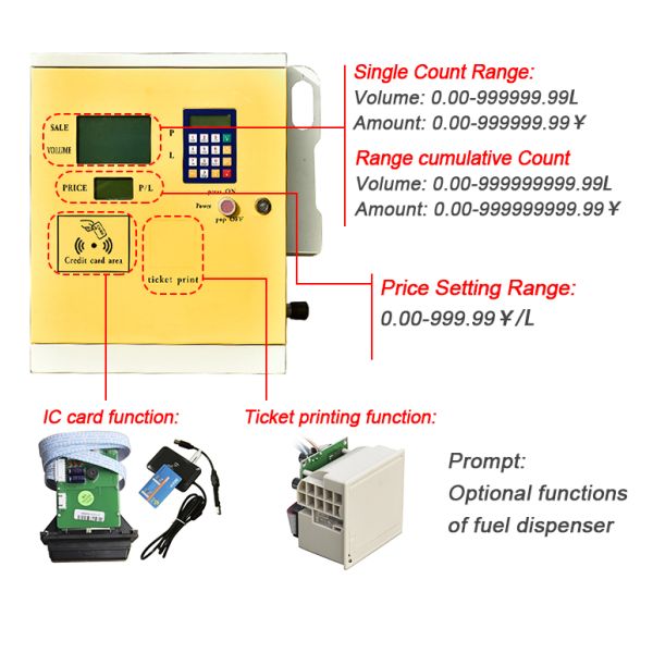 Portable and Compact 12v 24v Portable Small Mini Petrol Pump Fuel Dispenser for Oil Station