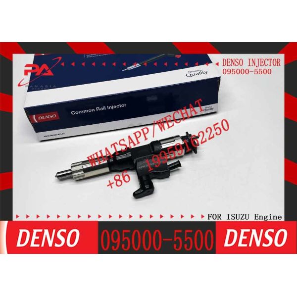 Diesel fuel common rail injector 095000-5500/095000-5471/095000-0660/095000-8901/095000-8903 for lSUZU 4HK1/4HL1/6HL1