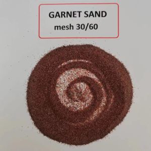 Buy cheap Garnet Sand mesh 30/60 for Sandblasting: Natural Abrasive medium, Mohs 7.0-7.5, Sa2.5-3 from wholesalers