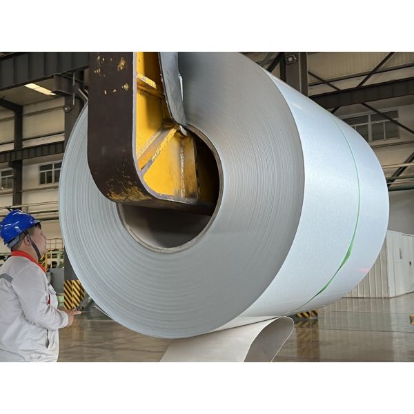 Quality S250GD AZ80 Aluzinc Steel Coils Chromated 6+ Skin Passed for sale