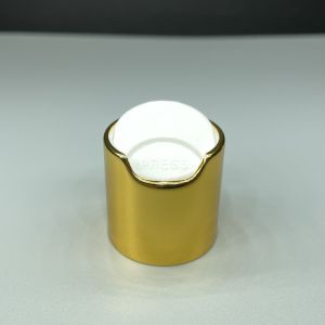 Buy cheap 24/410 Shiny Gold Alu Disc Top Cap for Bottle Samples US 0.01/Piece Request Sample from wholesalers