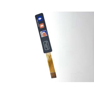 Full Printing Mini Tactile Switch With Milky LED Window Display