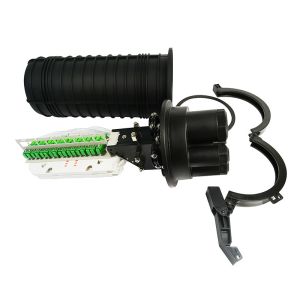 FTTH Fiber Optic Splice Closure 12c 24c 48c With ISO9001 Certification
