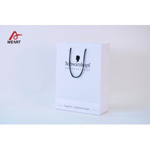 Fancy Luxury Recycled 200gsm Matt Art Paper Bags Printed Unique Used
