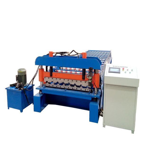 Buy cheap Steel Fascia Roof R Panel Roll Forming Machine With PLC Control from wholesalers