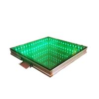 Buy cheap Outdoor RGB Illuminated Tempered Plexiglass Flooring 3d Mirror product