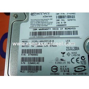 Buy cheap Hitachi 80 Pin SCSI Hard Disk 146.8 GB IC35L146UCDY10-0 08K0362 10K rpm from wholesalers