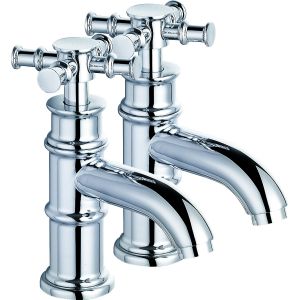 Buy cheap Sleek Chrome Bathroom Mixer Faucet With Polished Brass Fixtures T8345 from wholesalers