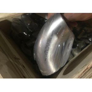 Buy cheap ANSI B 16.9 Monel Alloy Steel Pipe Fittings 90LR Elbow 3 SCH40 Type Customized Color from wholesalers