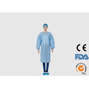 Buy cheap Blue Color Disposable Medical Scrubs Breathable With SMS Material from wholesalers