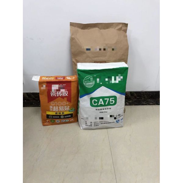Printing Flexibility Paper Valve Sacks Industrial Custom Thickness