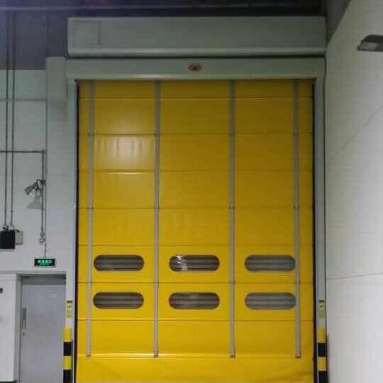 380V 50HZ Rapid Roller Doors IP55 Power 0.75KW-1.50KW With Radar Sensor