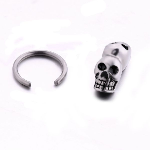 Wholesale Fashion Cool Nose Ring Skull Nose Studs Rings Pin Piercing Jewelry