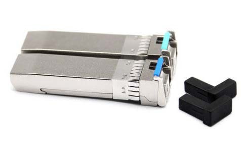 Dust Cover QSFP SFP Optical Transceiver Module For FTTX Network Ethernet