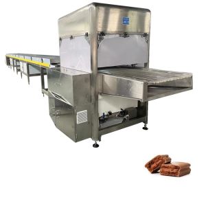 Buy cheap Automatic Chocolate Enrobing Machine With Copeland Compressor And 18M Cooling Tunnel from wholesalers