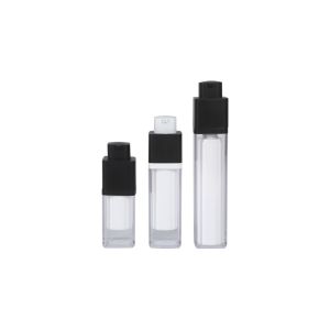 Buy cheap Double Layer Square Acrylic PP 15ml 30ml 50ml Airless Pump Packaging Cosmetic Bottle from wholesalers