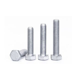 Buy cheap 100% Inspection High Strength Steel Hex Bolt M10x170 Grade 8.8/10.8 with Zinc Finish from wholesalers