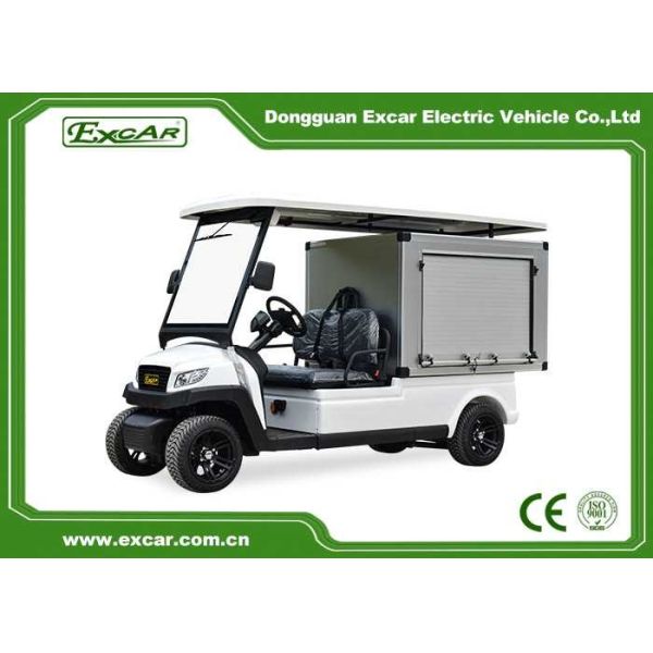 Buy cheap 2 Seaters Electric Utility Carts With Three Layers Cargo Box from wholesalers