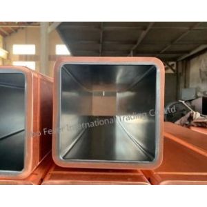 Buy cheap FEVER 450X450mm Copper Mould Tube Industrial Phosphorized CCM Tube from wholesalers