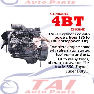 Buy cheap Cummins 4BT 6BT Used Diesel Engine Complete Assembly Excavator Parts from wholesalers